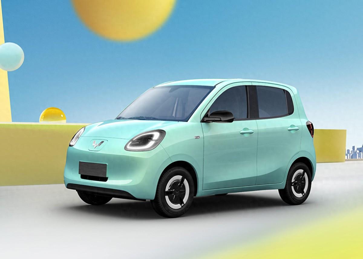 適合買菜、接娃的代步小車:新款五菱宏光MINIEV四門版官圖發布