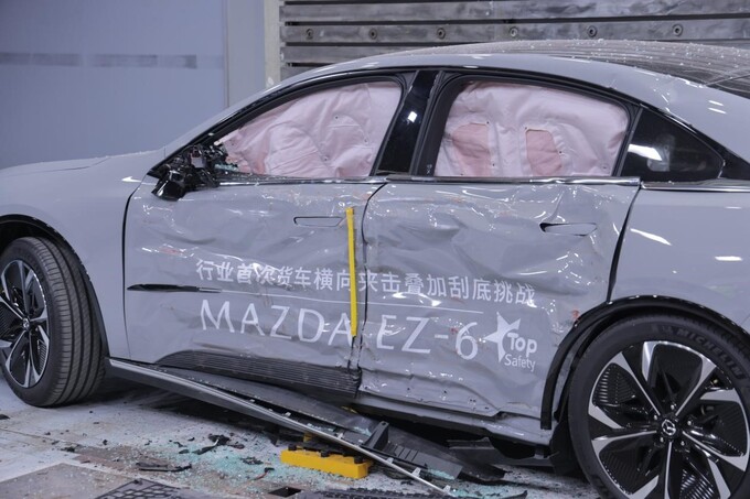「四好」旗艦 安全共鑒 MAZDA EZ-6安全挑戰拆車大揭秘